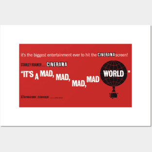 It's a Mad Mad Mad Mad World Movie Poster Posters and Art